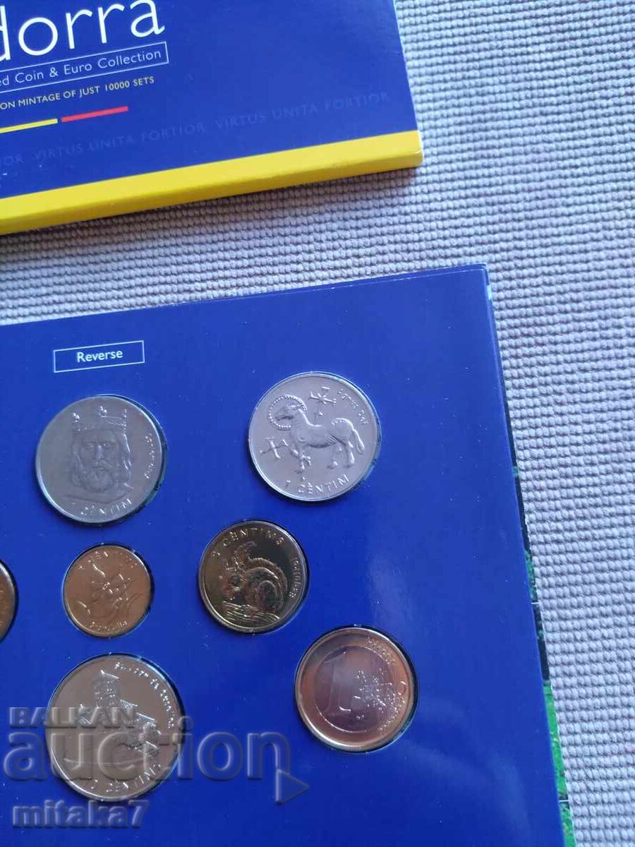 Set de monede 2002, Andorra - 5
