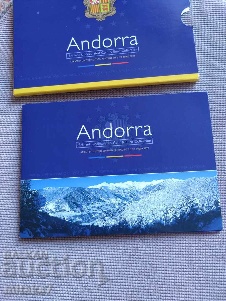 Set de monede 2002, Andorra