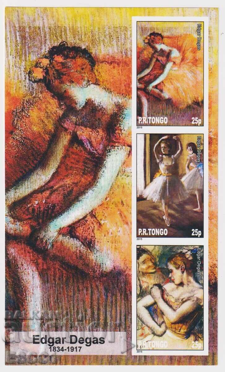 Καθαρό μπλοκ Ζωγραφική Έντγκαρ Ντεγκά 2015 από Τόνγκο