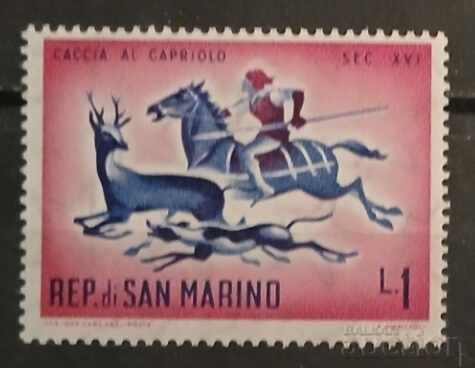 San Marino 1961 Faună/Cai/Câini