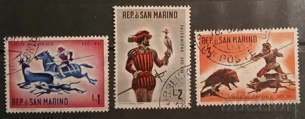 San Marino 1961 Fauna/Horses/Dogs San Marino 1961 Fauna/Horses/Dogs