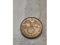 2 μάρκα Γερμανία 1938 g Α ασήμι