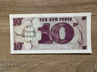 Marea Britanie - 10 pence (1972) UNC