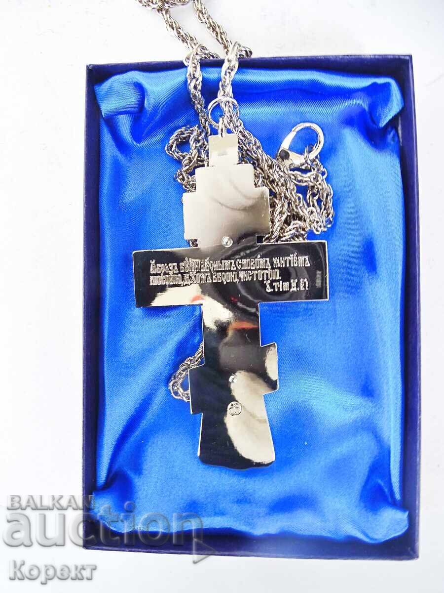 Νέος Ορθόδοξος επιτραχήλιος ιερατικός σταυρός 2 με τιμή € 62.00 | 121.26 BGN Νέος Ορθόδοξος επιτραχήλιος ιερατικός σταυρός 2 με τιμή € 62.00 | 121.26 BGN