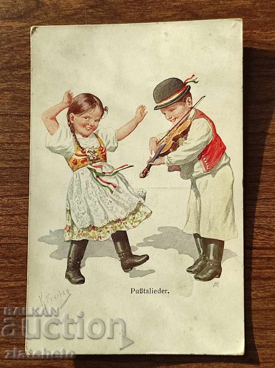 Carte poștală înainte de 1945