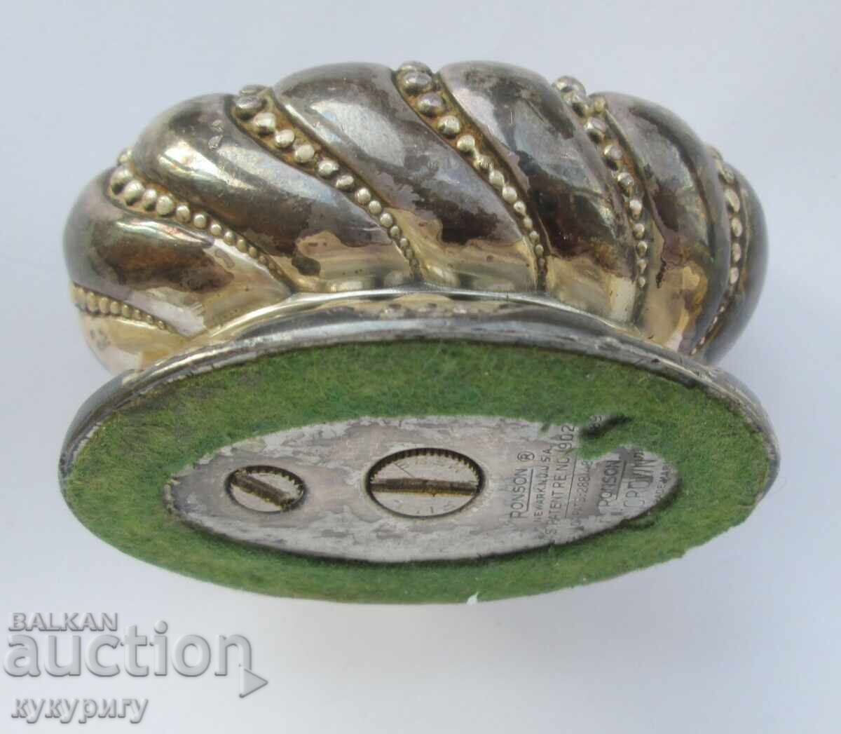 Стара оригинална настолна винтич запалка RONSON с цена € 25.56 | 49.99 лв.