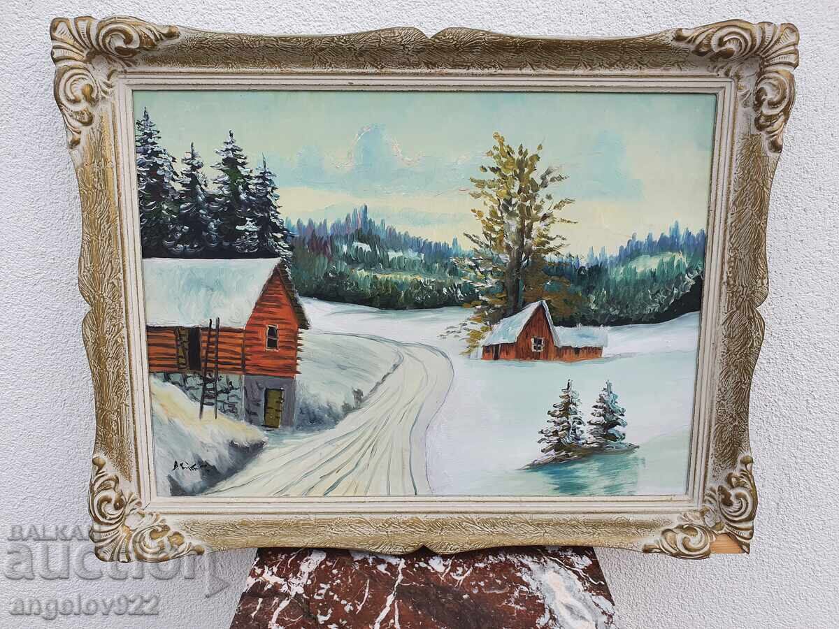 Πρωτότυπη ελαιογραφία στο φέιζερ!!!