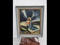 Релефна Авторска картина с маслени бои върху фазер!!!