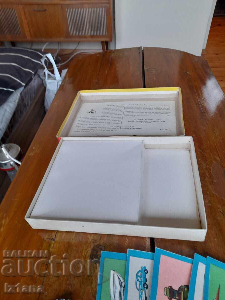 Auction Old Children's Game Alphabet Auction Old Children's Game Alphabet