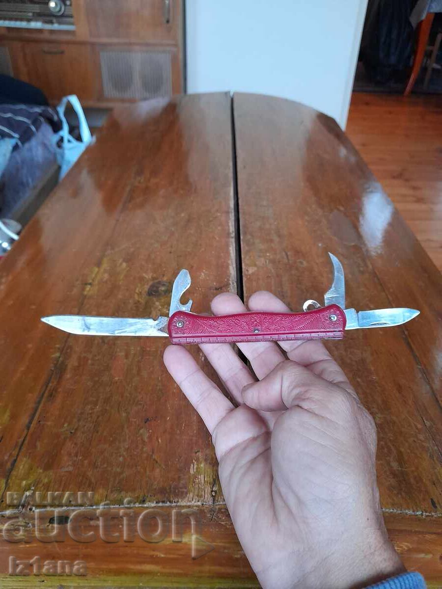 Cuțit de buzunar vechi, lamă, lamă - 5