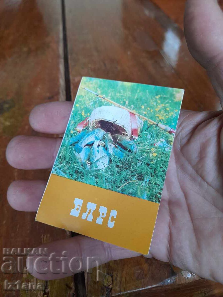 Календарче БЛРС 1972 с цена € 5.62 | 10.99 лв.