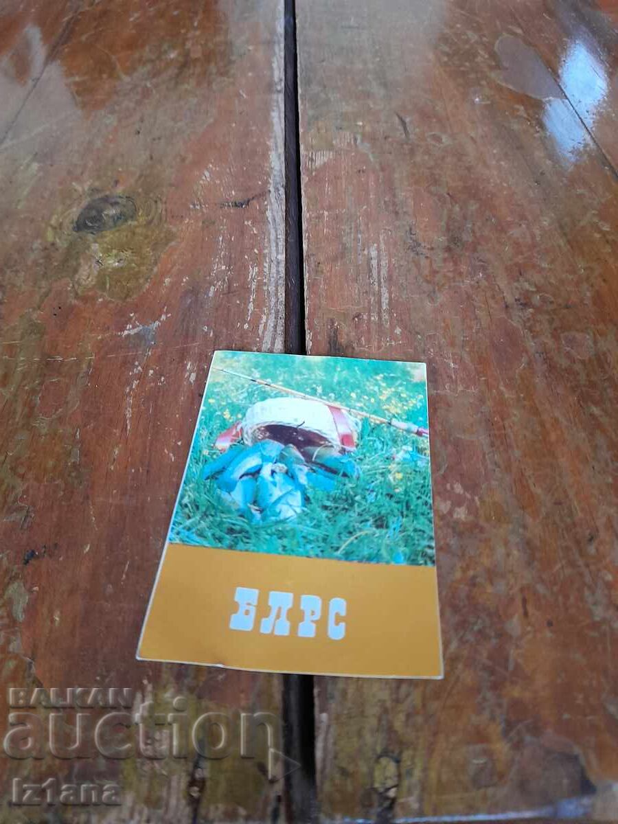 Календарче БЛРС 1972