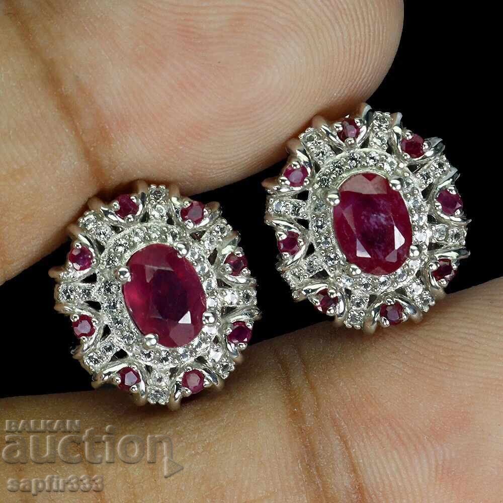 RUBINE ȘI TOPAZE - CERCEI DESIGNER ELEGANȚI cu preț € 249.51 | 488.00 BGN