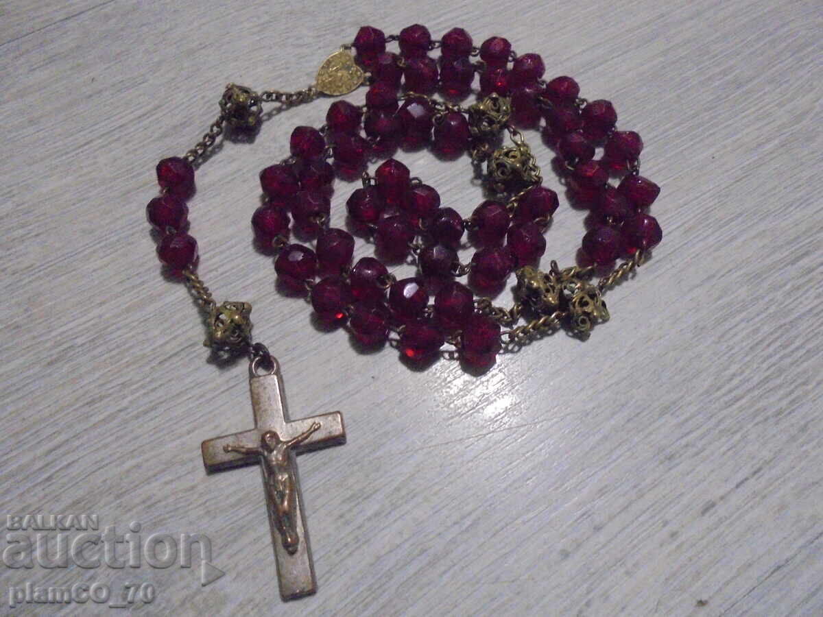 №*8412 Vechi mătănii de rugăciune / rozariu - 6 №*8412 Vechi mătănii de rugăciune / rozariu - 6