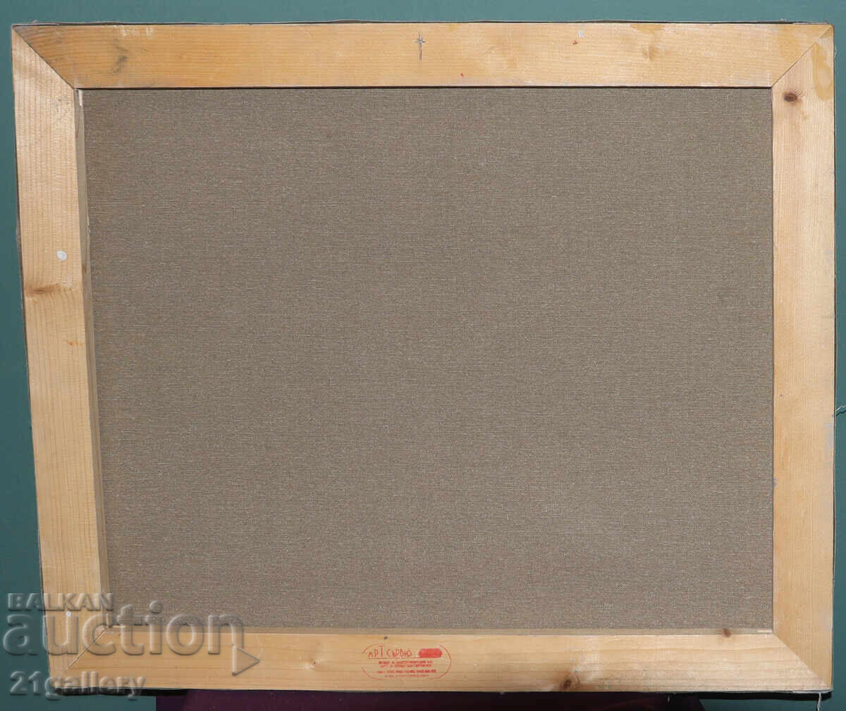 Tablou contemporan ulei, peisaj urban - 7