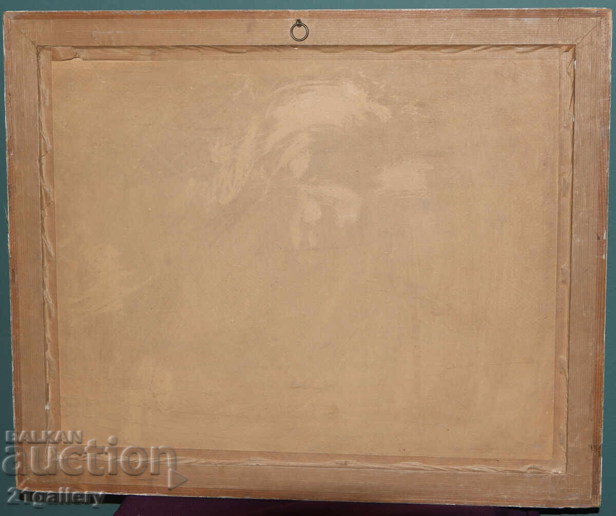 Стара маслена картина пейзаж гора - 7 Стара маслена картина пейзаж гора - 7