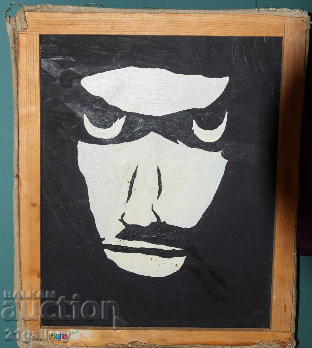 Ελαιογραφία τοπίο λίμνης - 6