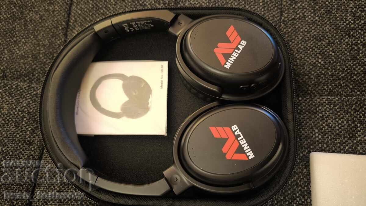 Auction NEW Minelab full set wireless headphones Auction NEW Minelab full set wireless headphones