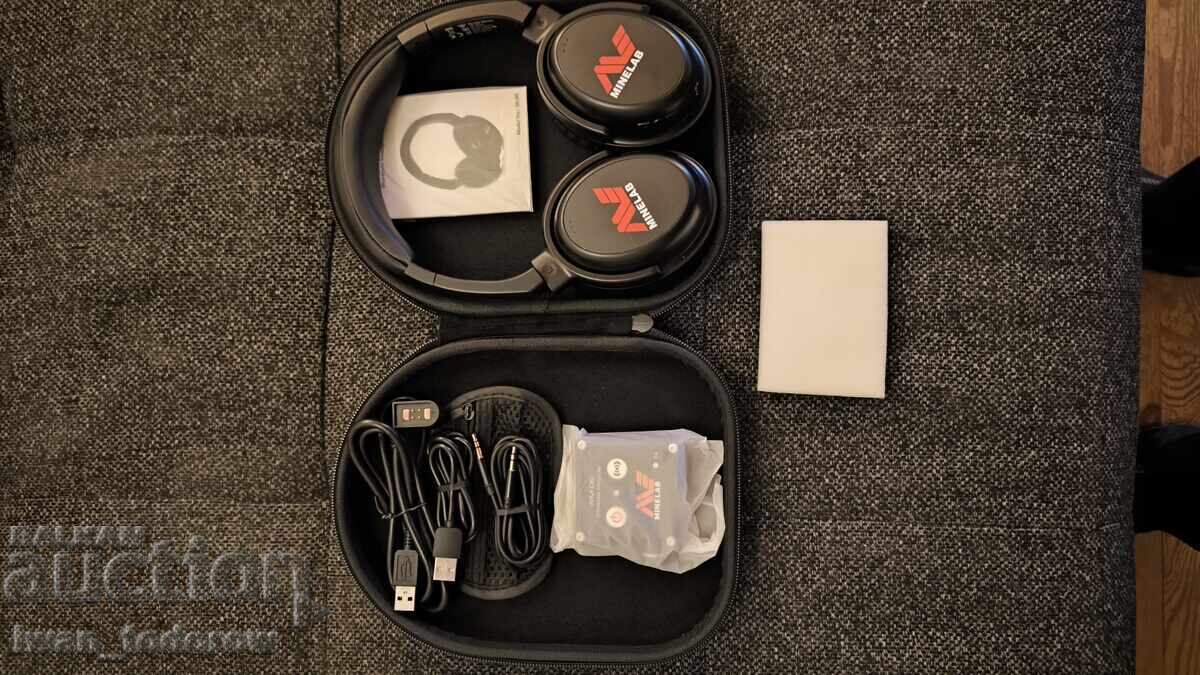 Delivery of NEW Minelab full set wireless headphones Delivery of NEW Minelab full set wireless headphones