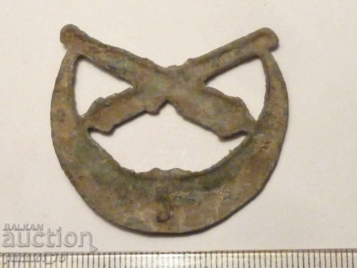 Livrarea SEMN MILITAR TURCESC DIN BRONZ, EPALET Livrarea SEMN MILITAR TURCESC DIN BRONZ, EPALET