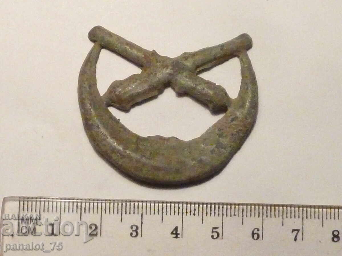 SEMN MILITAR TURCESC DIN BRONZ, EPALET SEMN MILITAR TURCESC DIN BRONZ, EPALET