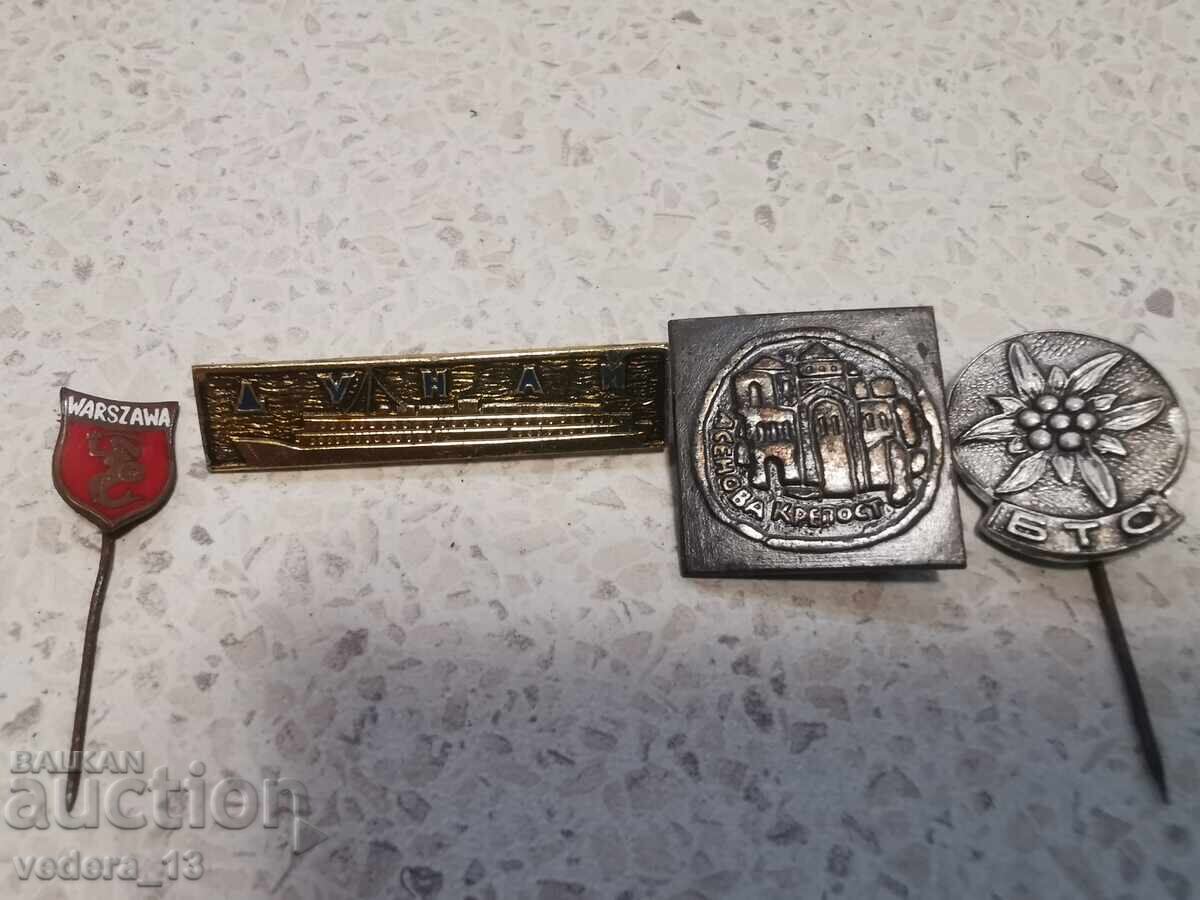 LOT OF BADGES with price € 5.11 | 9.99 BGN