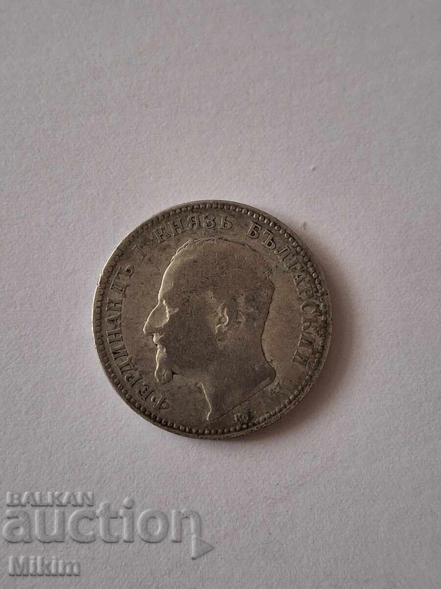 Monedă de argint 1 lev 1891 Bulgaria cu preț € 8.69 | 17.00 BGN Monedă de argint 1 lev 1891 Bulgaria cu preț € 8.69 | 17.00 BGN