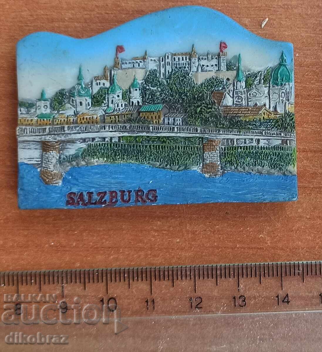 Salzburg Fridge Magnet Souvenir - From a Penny