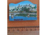 Suvenir magnet de frigider Salzburg - de la un ban