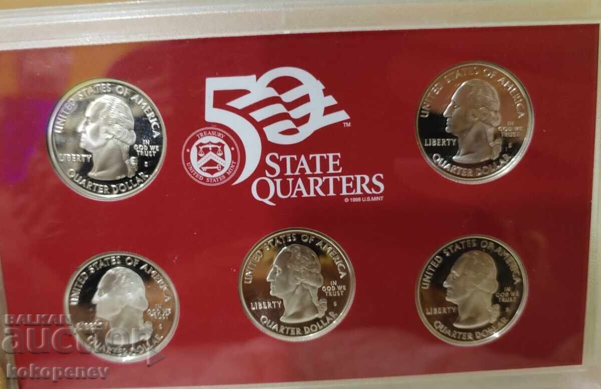 Ασημένια δολάρια 1/4 με τιμή € 71.00 | 138.86 BGN