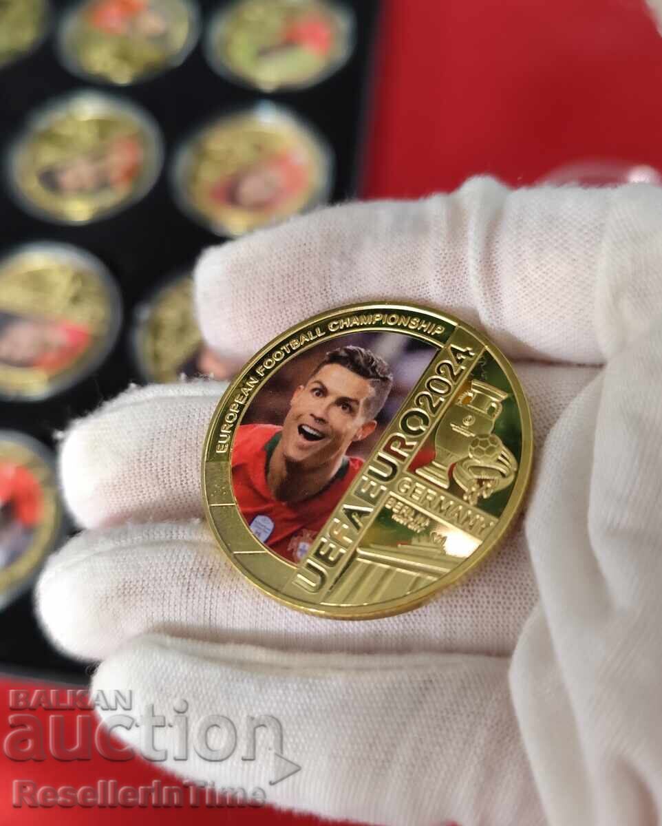 Δημοπρασία Euro 2024 Germany Λοτ από 12 πλακέτες με ποδοσφαιριστές, σε κουτί