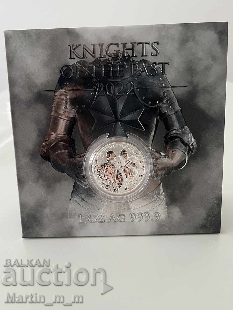 Ασημένιο επενδυτικό νόμισμα, Ιππότες του παρελθόντος (Μάλτα) - 5 Ασημένιο επενδυτικό νόμισμα, Ιππότες του παρελθόντος (Μάλτα) - 5