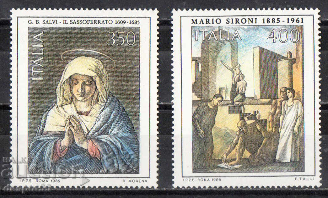 1985. Italia. Artă italiană 1985. Italia. Artă italiană