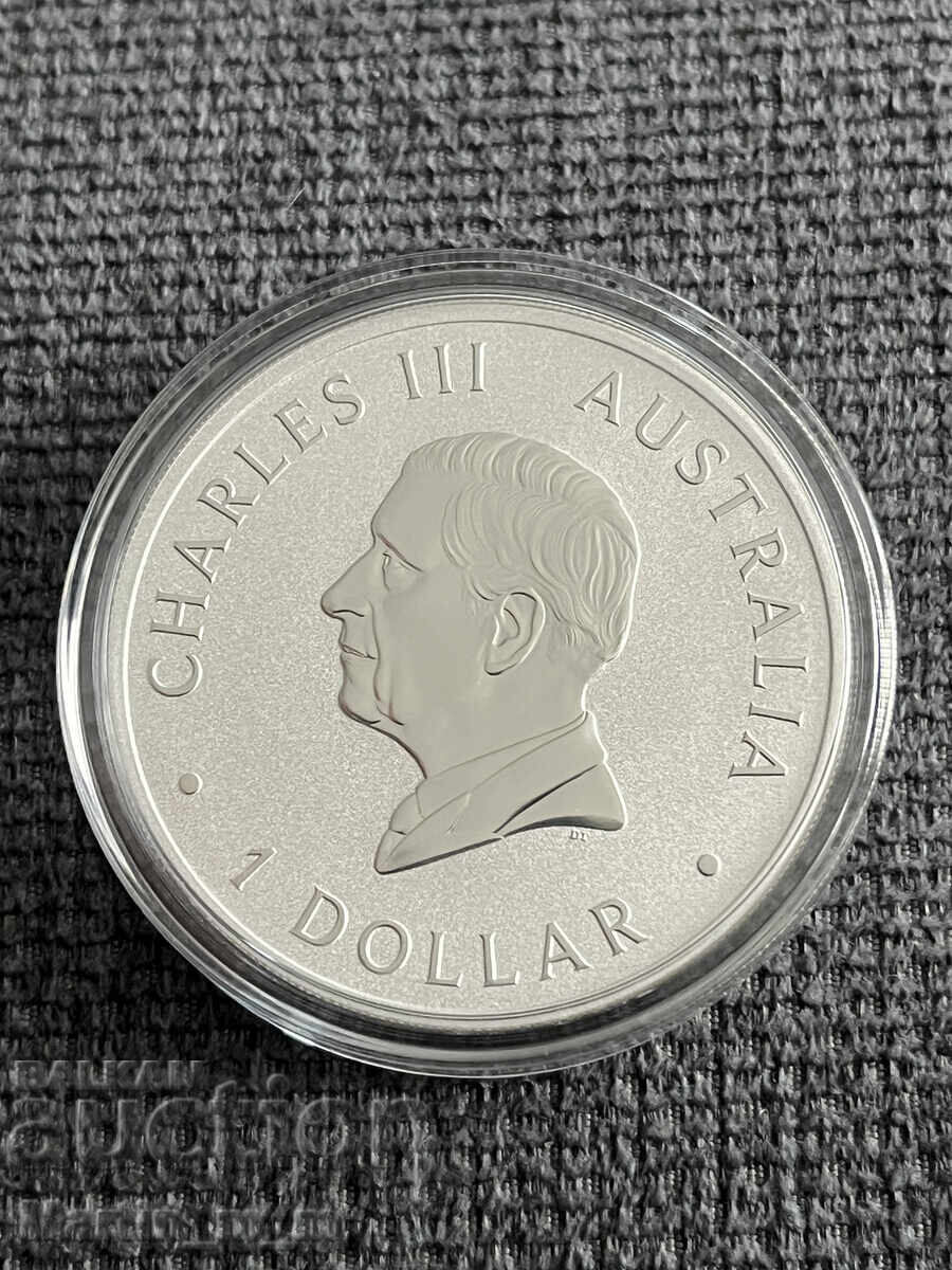 31.1 γρ. (1 toz.) Ασημένιο Νόμισμα Αυστραλιανό Brumby 2025 με τιμή € 127.82 | 249.99 BGN