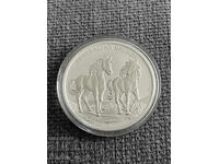 31.1 gr. (1 toz.) Monedă de Argint Australian Brumby 2025