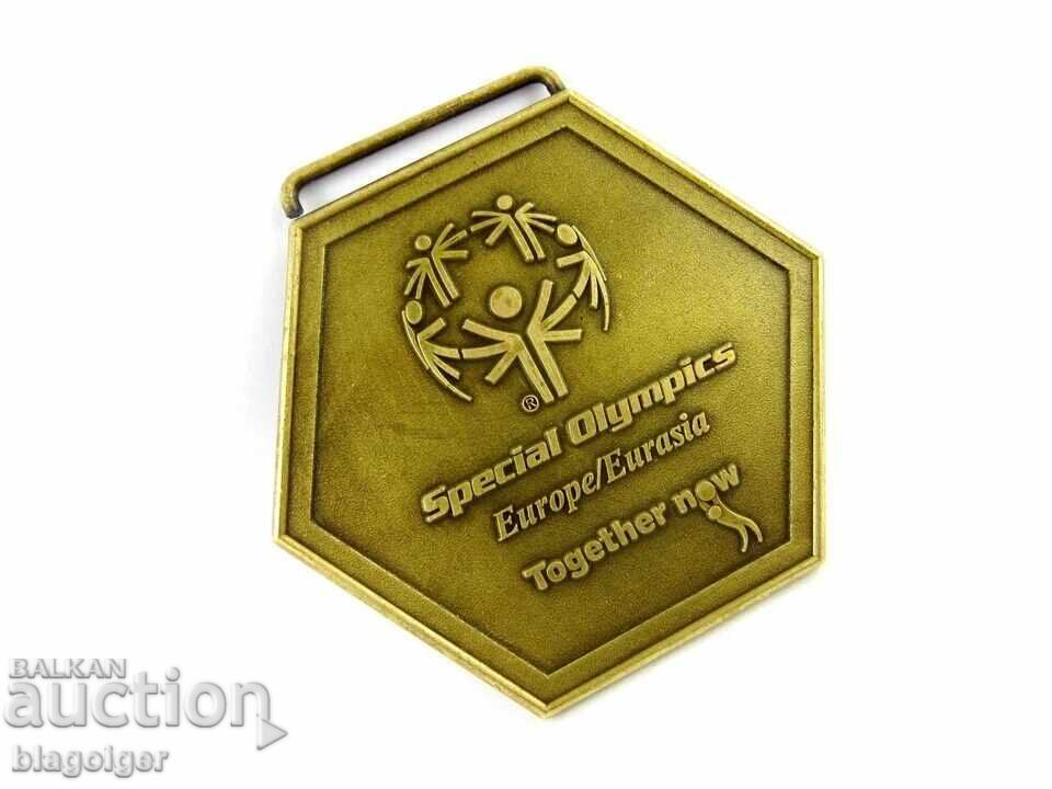 Аукцион Спешъл Олимпикс 2010г Бронзов Награден Медал Аукцион Спешъл Олимпикс 2010г Бронзов Награден Медал