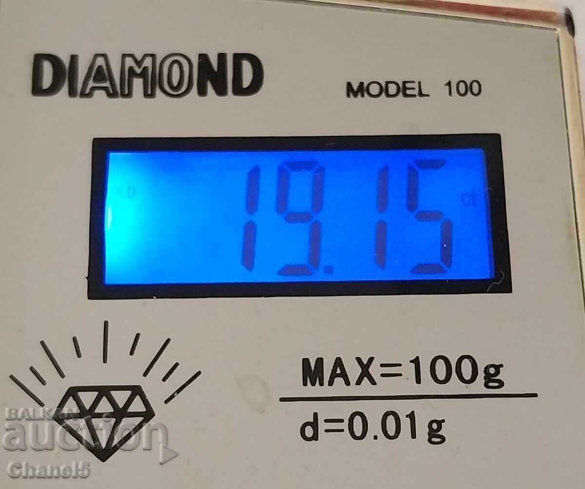 ΦΥΣΙΚΟΣ ΑΧΑΤΗΣ, ΒΑΡΕΛΙΩΤΟΣ, ΕΞΑΓΩΝΟ - (425) - 5