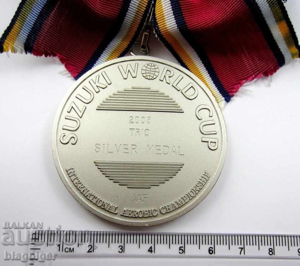 Aerobics-SUZUKI World Cup-Silver medal-2nd place - 5 Aerobics-SUZUKI World Cup-Silver medal-2nd place - 5