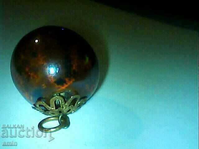 Auction  beautiful natural stone tiger's eye ball