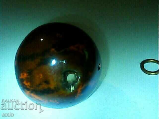 beautiful natural stone tiger's eye ball - 5