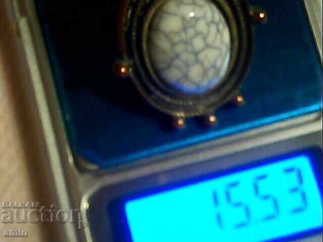 Massive Silver-Plated Ring - 5 Massive Silver-Plated Ring - 5