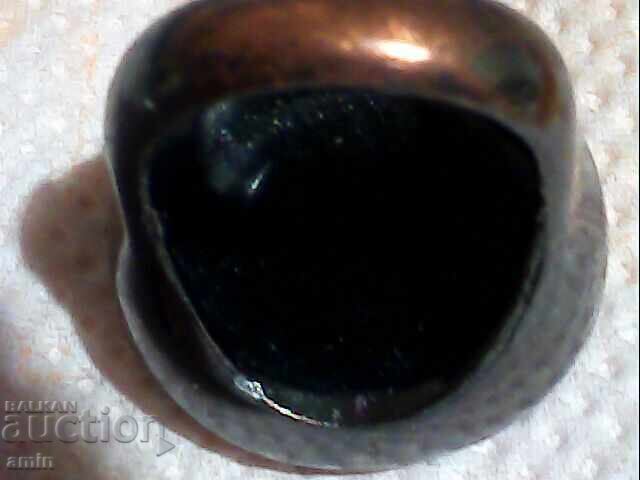 Livrarea Inel masiv argintat