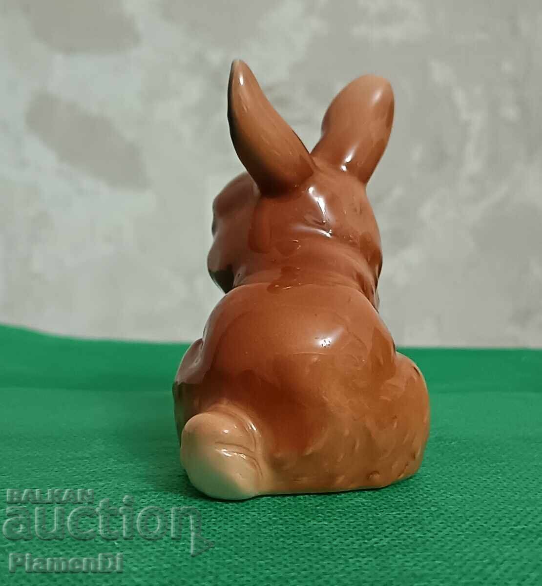 Винтидж порцеланова фигурка зайче Goebel - 5