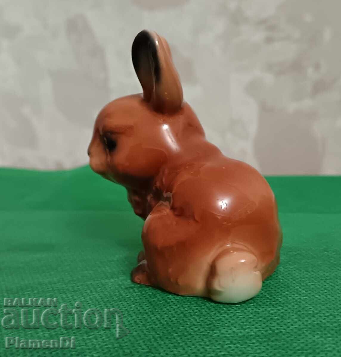 Винтидж порцеланова фигурка зайче Goebel - 6