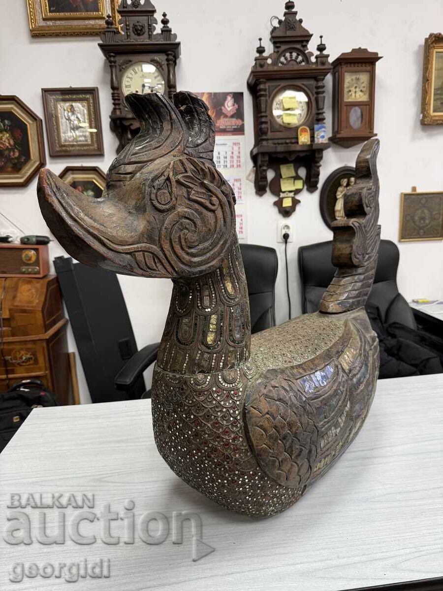 Sculptură din lemn / figură sculptată în lemn a păsării Hinta nr. 7782 cu preț € 350.23 | 684.99 BGN Sculptură din lemn / figură sculptată în lemn a păsării Hinta nr. 7782 cu preț € 350.23 | 684.99 BGN