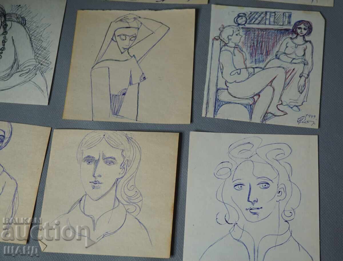 Auction  Lot 9 Old Master Drawings Portraits, Erotica