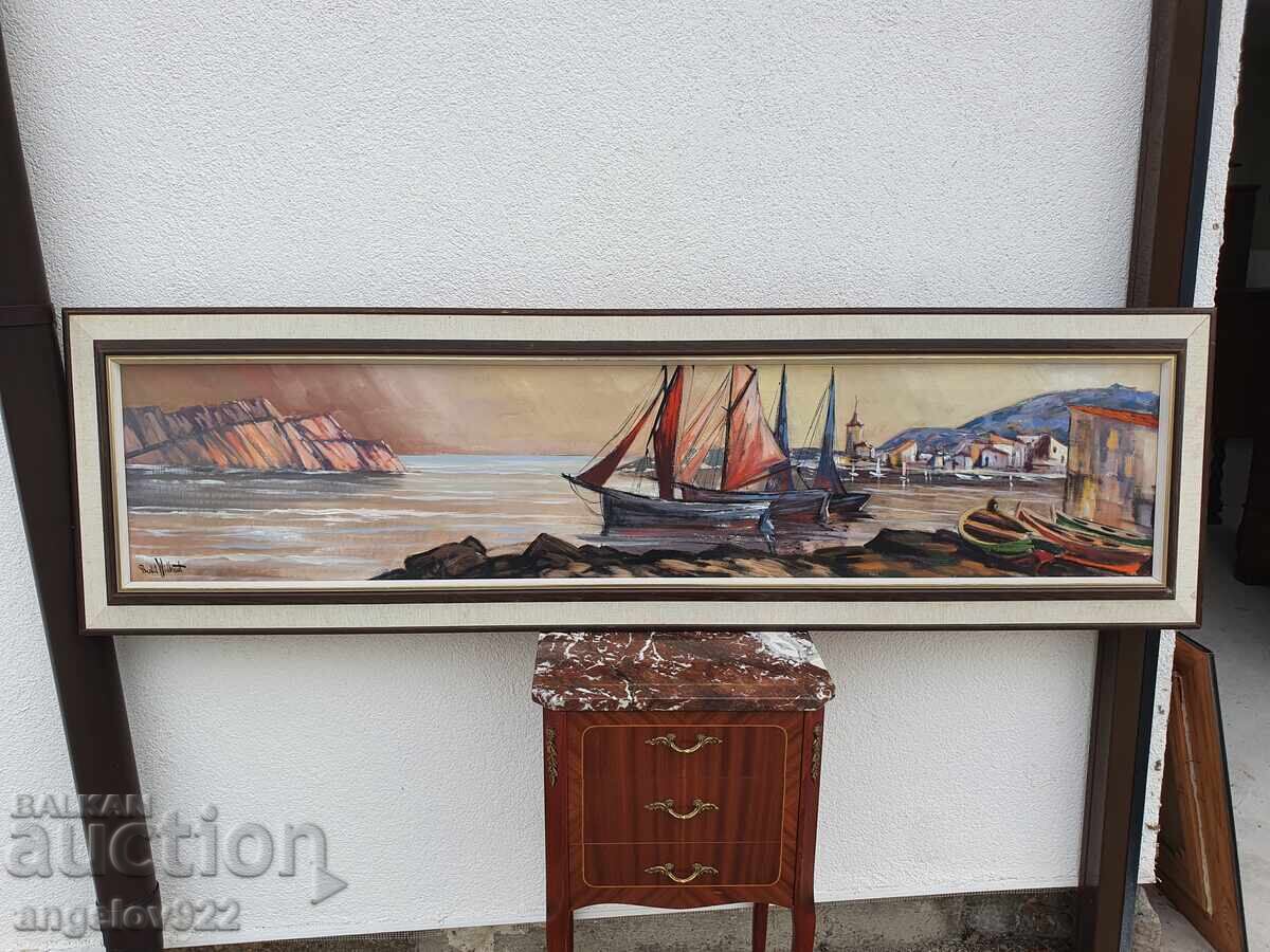 Μεγάλη Πρωτότυπη ελαιογραφία σε καμβά!!! Μεγάλη Πρωτότυπη ελαιογραφία σε καμβά!!!