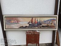 Голяма Авторска картина с маслени бои върху платно!!!