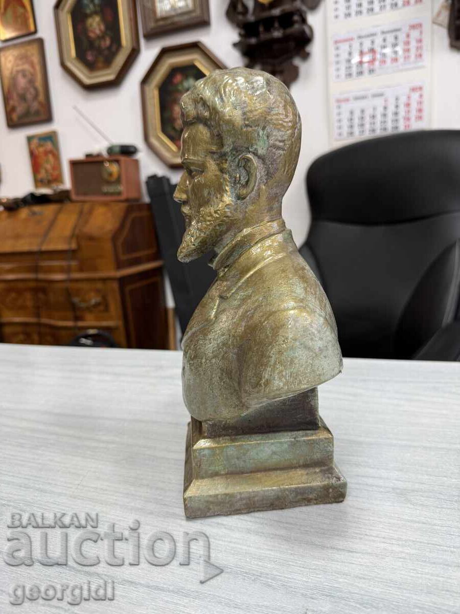 Δημοπρασία Χάλκινος προτομή του Χρήστο Μπότεφ. Νο. 7783 Δημοπρασία Χάλκινος προτομή του Χρήστο Μπότεφ. Νο. 7783