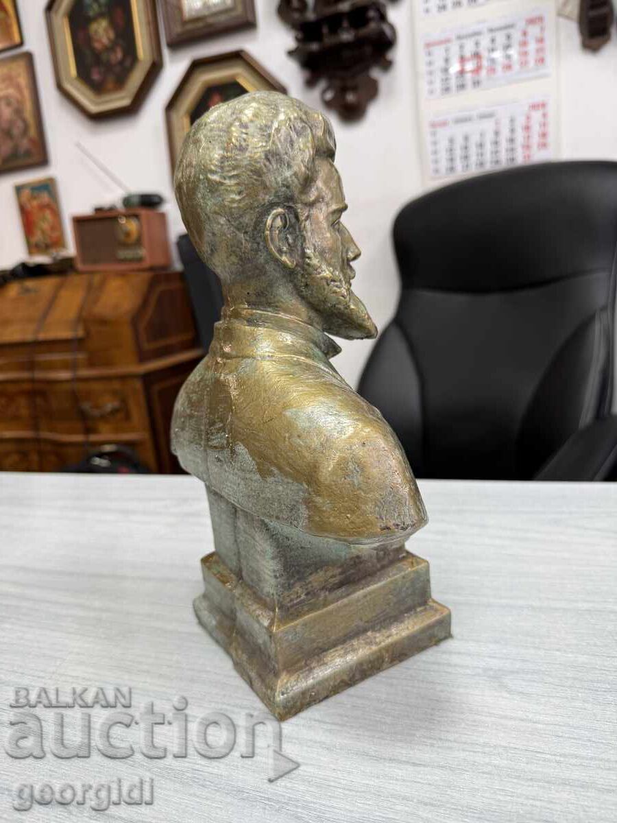 Χάλκινος προτομή του Χρήστο Μπότεφ. Νο. 7783 - 5 Χάλκινος προτομή του Χρήστο Μπότεφ. Νο. 7783 - 5